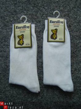 Dames sokken effen ECRU 39/42 - 3