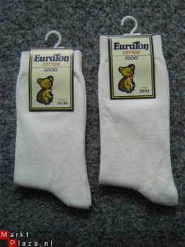 Dames sokken effen ECRU 39/42 - 4