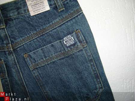 Nieuwe Stoere Basic Worker JEANS maat 110 - 5