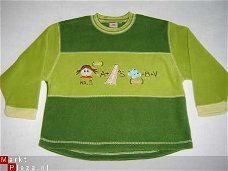 Nieuwe  A-Lijn fleece sweater maat 128