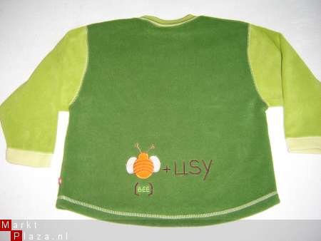 Nieuwe A-Lijn fleece sweater maat 128 - 3