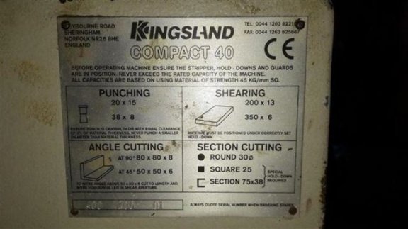 pons/knipmachine kingsland compact 40 - 6