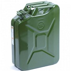 Jerry Can 10 Liter Metaal Groen