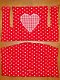 NIEUW Tripp Trapp Kussen Stoelverkleiner rood dots hart - 2 - Thumbnail