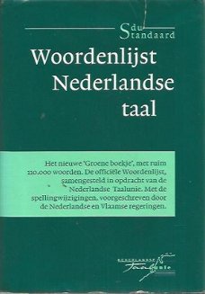 Woordenlijst nederlandse Taal