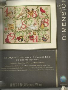 Dimensions Gold Collection Nieuw 12 Days of Christmas