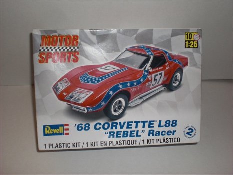 '68 Corvette L88 REBEL Racer bouwmodel 1:25 revell - 1