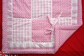 Boxkleed Boerenbont Polkadots roze wit ruit 3 NIEUW! - 2 - Thumbnail