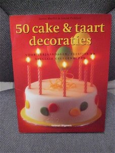 50 Cake & taart decoraties Janice Murfitt & louise Pickford