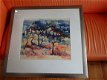 Expressief Frans Landschap - Harry de Jager 1922-1984 - 1 - Thumbnail