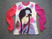 Meisjes Longsleeve met mooie print maat 14 - 4 - Thumbnail