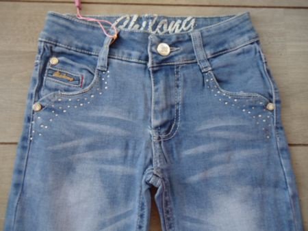 SUPER skinny STRETCH meisjes jeans maat 16 - 3