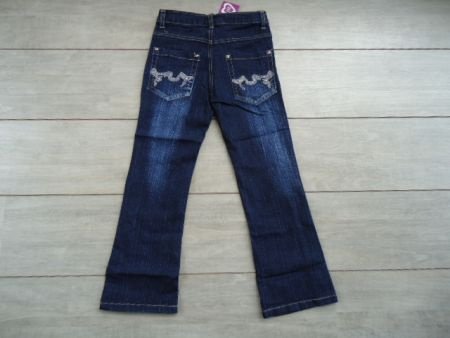 NIEUWE !! Super jeans met paarden borduur maat 10 - 5