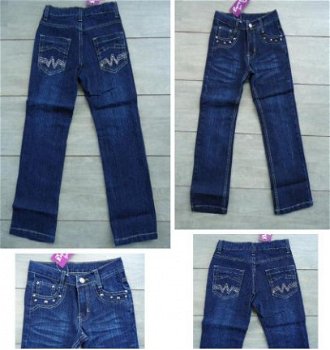 NIEUWE !! Super meisjes skinny jeans maat 14 - 5