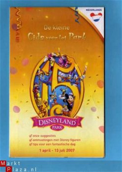 Plattegrond van euro Disney parijs 2007 - 1