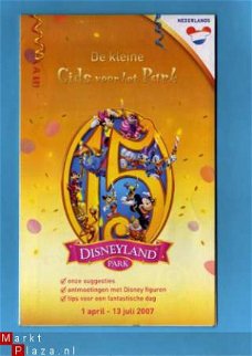 Plattegrond van euro Disney parijs 2007