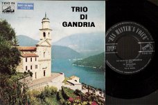 TRIO DI GANDRIA Vol.1 HIS MASTER'S VOICE 7" EP (Chitarra Ticinese ) Vinyl EP