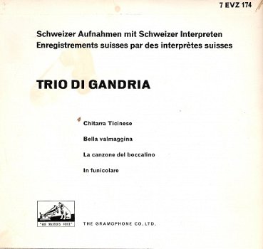 TRIO DI GANDRIA Vol.1 HIS MASTER'S VOICE 7