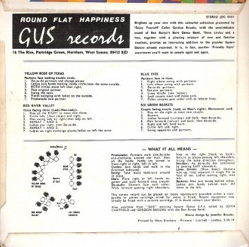 Ben Burpp's Barn Dance Band - Ep Colout It/Friendly Style - GusJDC 0081 _ vinyl EP 7'' - 2