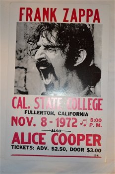 Frank Zappa poster - 1