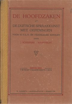 De hoofdzaken uit de DUITSCHE SPRAAKKUNST (1924) - 1