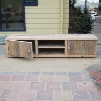 Steigerhout TV-meubel - Steigerhout maatwerk - 2