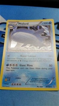 Wailord holo 26/124 BW Dragons Exalted - 1