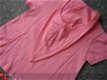 A-Lijn Puntmuts T-Shirt maat 140 ZALM - 3 - Thumbnail