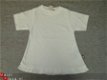 A-Lijn T-Shirt maat 152 Wit - 1 - Thumbnail