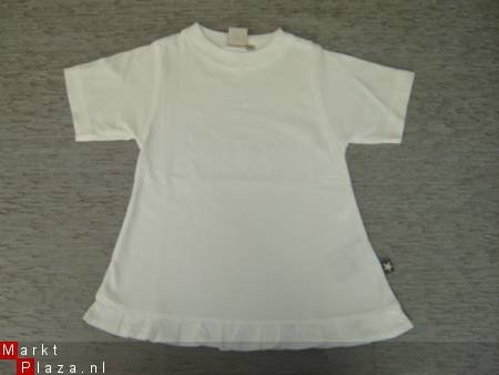 A-Lijn T-Shirt maat 128 Wit - 1