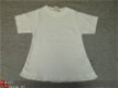 A-Lijn T-Shirt maat 128 Wit - 1 - Thumbnail