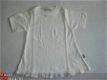 A-Lijn T-Shirt maat 104 Wit - 5 - Thumbnail