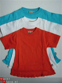 A-Lijn T-Shirt maat 116 Turquoise - 3