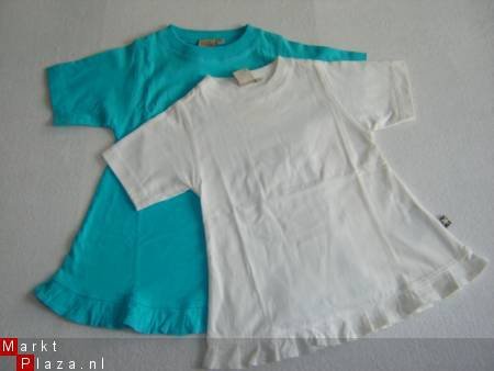 A-Lijn T-Shirt maat 104 Turquoise - 3