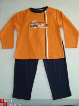 NIEUWE Stoere Tricot PYJAMA maat 92 - 98 116 - of 128 - 3