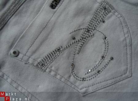 SUPER mooie WITTE JEANS maat 14 - 5