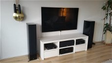 Steigerhout TV-meubel met lades / vakken