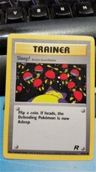 Sleep! 79/82 Team Rocket gebruikt nr4 - 1