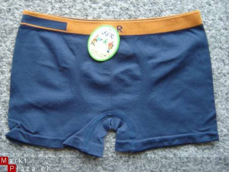 Super stoere naadloze jongens boxers maat 2/4 - 5