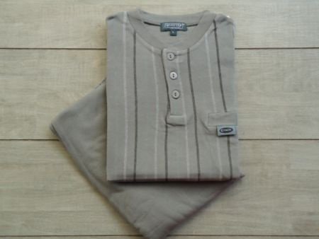 Nieuwe TRICOT Pyjama GRIJS/BEIGE maten M t/m XL - 4