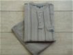 Nieuwe TRICOT Pyjama GRIJS/BEIGE maten M t/m XL - 4 - Thumbnail