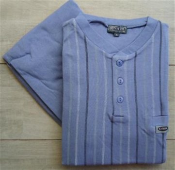 Nieuwe TRICOT Pyjama BLAUW maat XL - 1