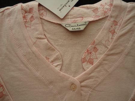 Nieuw !! Nachthemd lange mouw maat 44/46 ROZE of LILA - 3