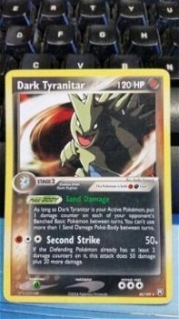 Dark Tyranitar rare 20/109 Ex Team Rocket Returns - 1