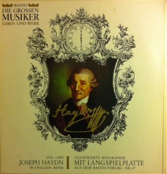 Haydn- Sinfonie Nr. 101 D-dur »Die Uhr & Fantasia C-dur (Scholz )- 25cm -Vinyl LP - 1