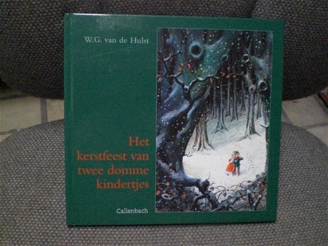 Het kerstfeest van twee domme kindertjes W.G. vd Hulst Hard kaft Nieuwstaat - 1