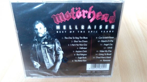 Motorhead hellraiser cd nieuw en geseald - 2