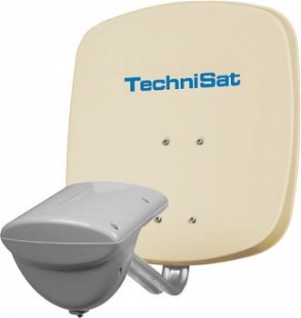 TechniSat multytenne DuoSat 4,3° twin, Creme, schotel antenne - 1