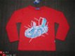 Jongens longsleeve Auto Rood maat 12 - 4 - Thumbnail