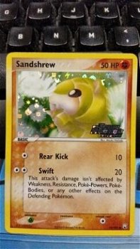 Sandshrew 74/109 (reverse) Ex Team Rocket Returns - 1